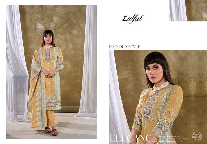 Summer Swag Vol 3 By Zulfat Cotton Printed Dress Material Wholesale Price In Surat
